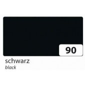 Бумага однотонная двухсторонняя, цвет черный, 50х70 см, арт. 6790