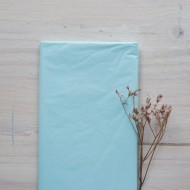 Бумага Тишью, набор 10 листов, размер 50х66 см, цвет: голубой