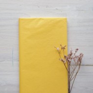 Бумага Тишью, набор 10 листов, размер 50х66 см, цвет: желтый