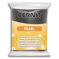 Полимерная глина Cernit Pearl, 56 г, цвет: 100 -  черный