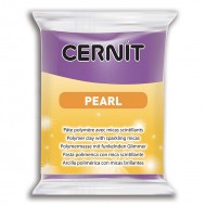 Полимерная глина Cernit Pearl, 56 г, цвет: 900 - фиолетовый
