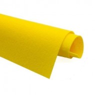 Фетр жесткий 2 мм, размер 90х50 см, плотность 330 гр, цвет: желтый солнечный арт. 2m29