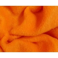 Флис двухсторонний, плотность 300 гр, цвет: оранжевый
