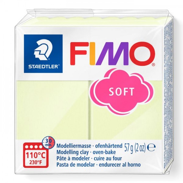 Полимерная пластика FIMO Soft 105, ваниль, 57г арт. 8020-105