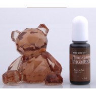 Прозрачный краситель, тонер для эпоксидной смолы, 10 мл, цвет tigers eye