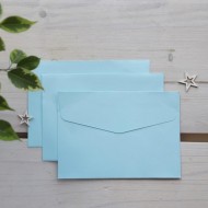 Конверт для открытки, цвет: голубой